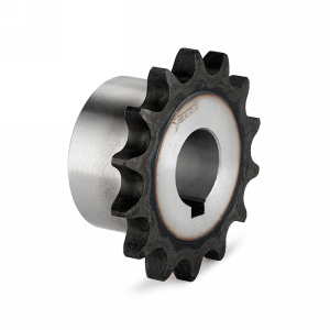 Звездочка с готовым отверстием d=20 со ступицей для цепи: 08B-1, 1/2"x5/16", Z=14 09SB014 ISKRA