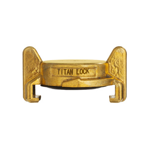 Универсальная заглушка для соединения NEPTUN (GEKA), латунь, TLNPDC-BR TITAN LOCK