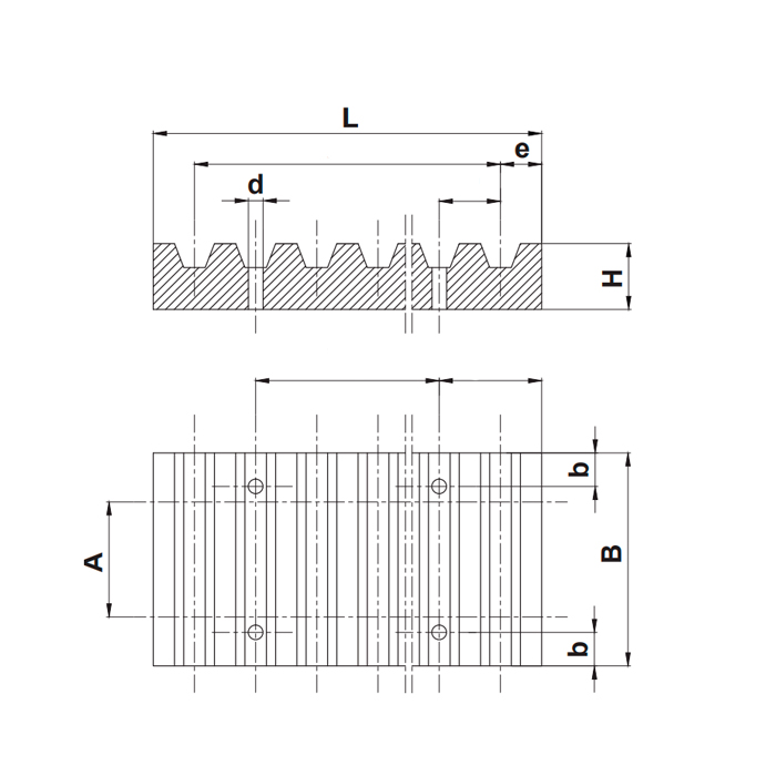 Зажимная пластина для ремня AT5-32 CPAT532 ISKRA
