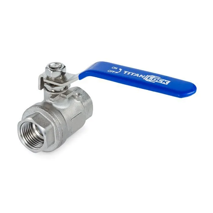 4in, шаровый кран, резьба BSP, нерж. сталь TL400BVSS TITAN LOCK