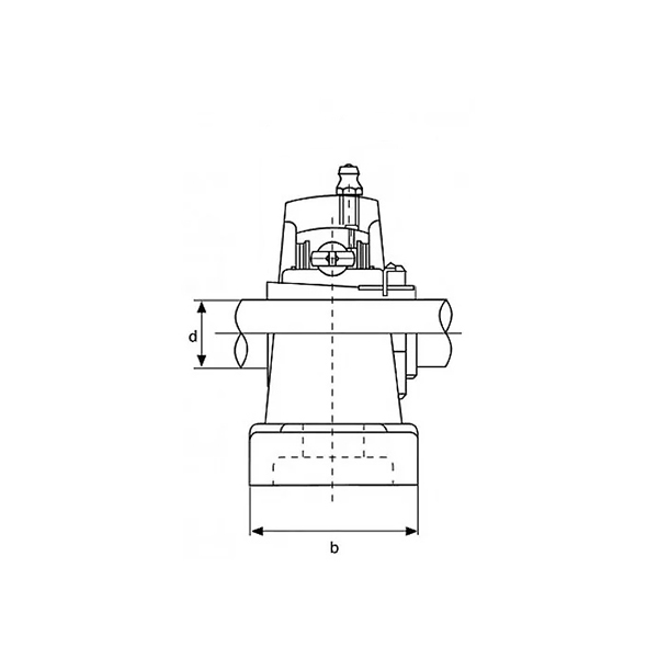 Подшипниковый узел UKP210 FKD