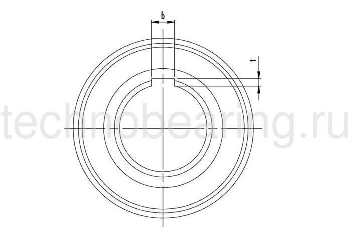 Обгонная муфта CKN20-2RS CTS
