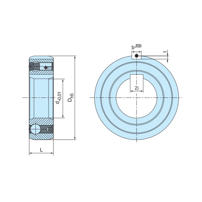 Обгонная муфта CSK30PP Stieber