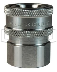 3/4in БРС серия V, розетка, резьба NPT, без отсек. клап (нерж. 316) 6VF6-SS-E DIXON