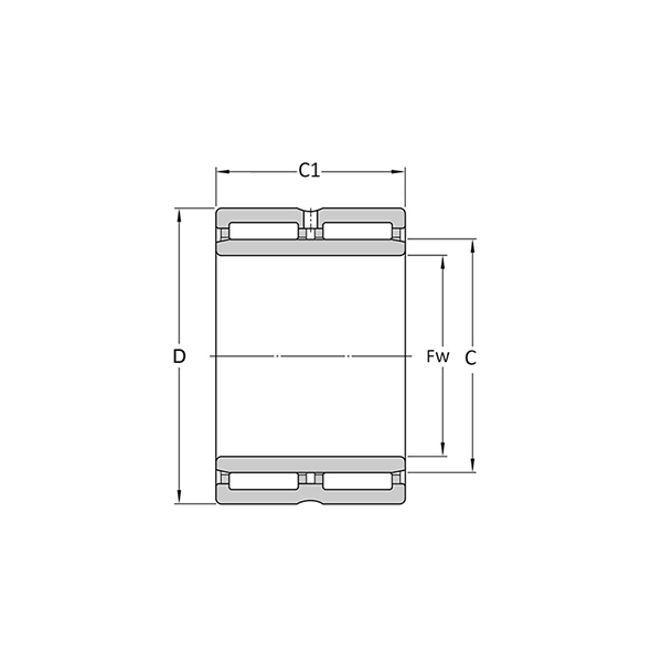 Подшипник NA4922 ISKRA