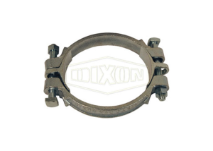 2х болтовой усиленный хомут (108-125), ковкий чугун 525 DIXON