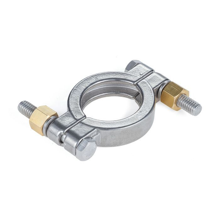 Хомут CLAMP двухболтовый усиленный DN100 нерж.304, DIN TL100CLCR TITAN LOCK