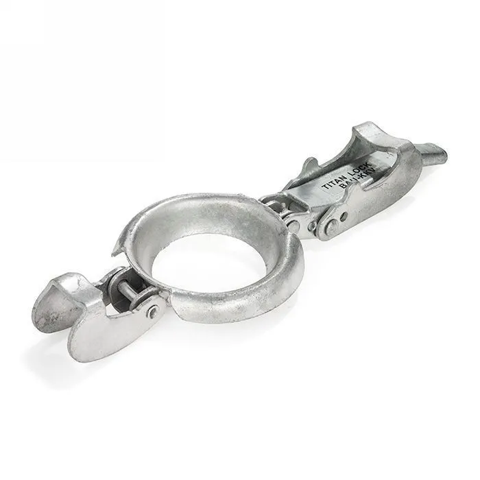 Заглушка с замком для ниппеля Bauer (Agri-Lock) 2", сталь, TL200AG-KKV TITAN LOCK