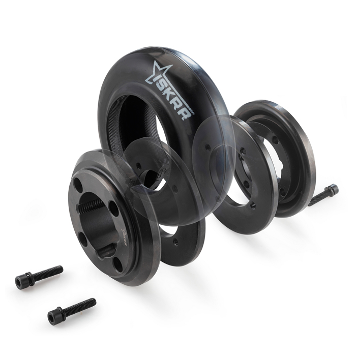 Торообразная полумуфта под втулку 3525 F120I (PHE F120FTBFLG) ISKRA