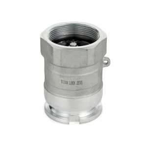 Соединение ZEVS ("сухой" разъем) ниппель, 3in, BSP, материал алюм. TLDDA300-AL TITAN LOCK