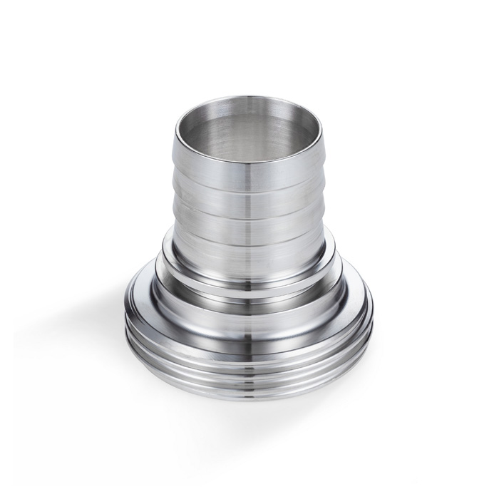 Резьбовой штуцер под рукав DIN 11851 DN40 нерж. 304 TL40THRS TITAN LOCK