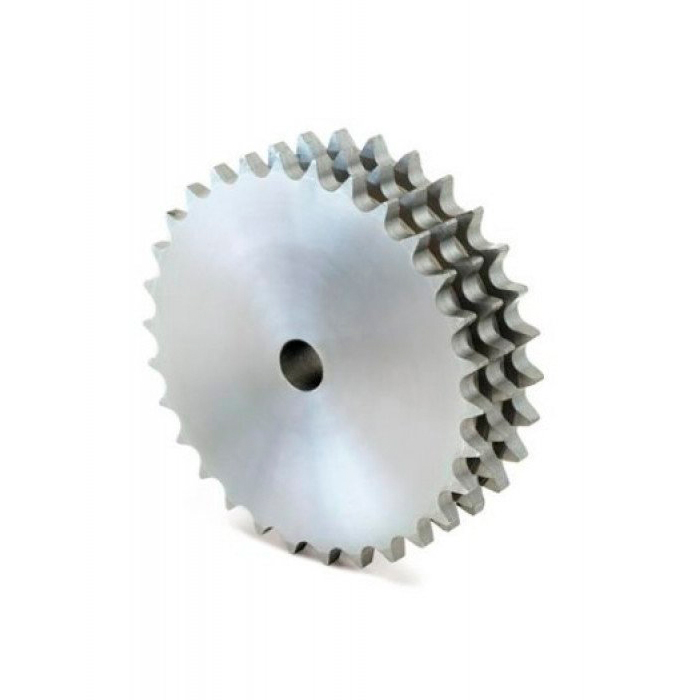 Звездочка без ступицы под расточку для цепи: 16B-3, 25,4 x 17,02 mm, Z=12 CT12012 ISKRA