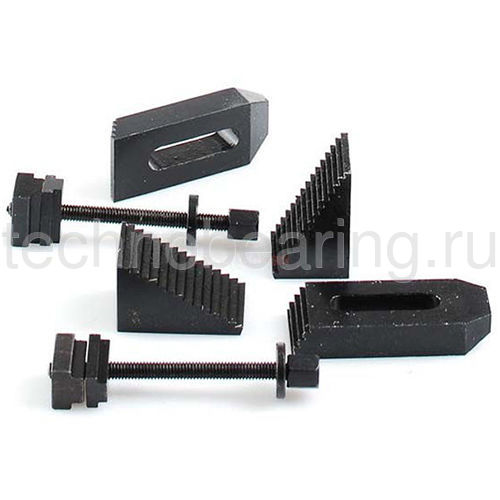 Стальные фрезерованные ступенчатые зажимы, пара 24257 Proxxon