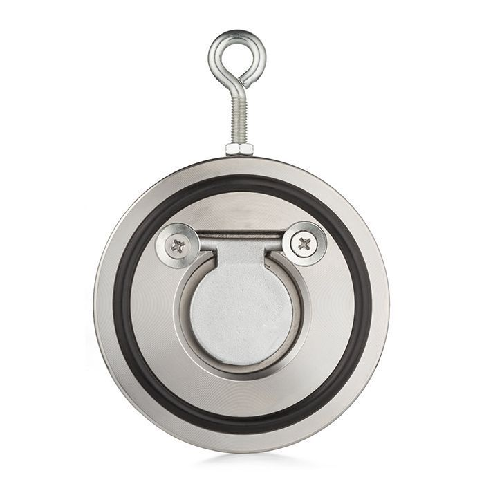 Обратный клапан межфланцевый нержавеющий "хлопушка" DN300, TLCVF300S TITAN LOCK