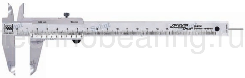Штангенциркуль нониусный стандартный 0 - 150 мм, 0.05 мм 00530103 Tesa