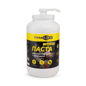 Паста для очистки рук от загрязнений, с дозатором, 3 л, TLGREASE-HCP3L TITAN LOCK