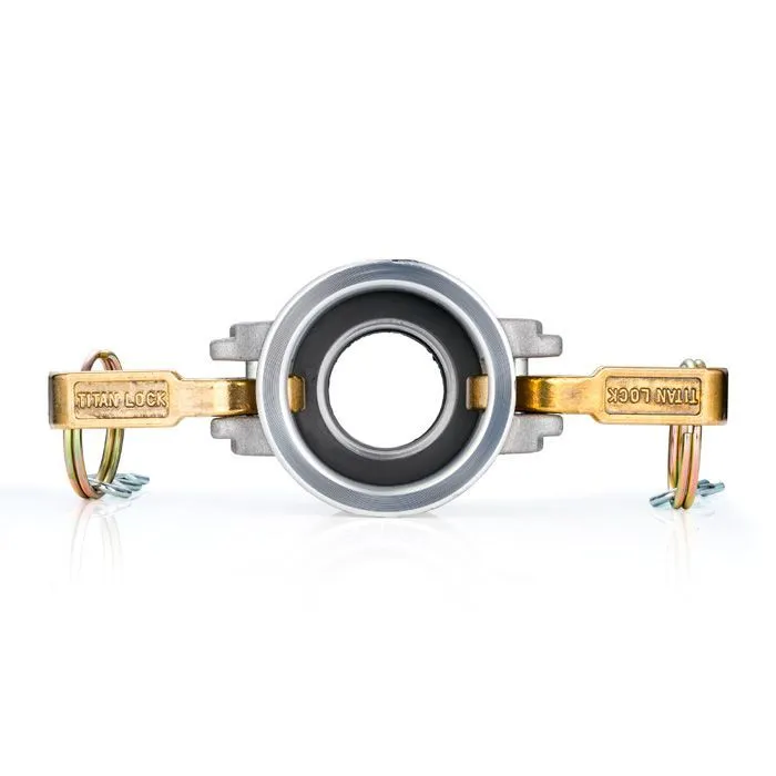Камлок алюминиевый тип B розетка, наруж. резьба NPT 1/2", TL50BALN TITAN LOCK