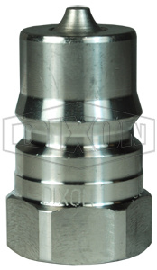 1in БРС серия HS, ниппель, резьба NPT (нерж. 304) HS8F8-S DIXON