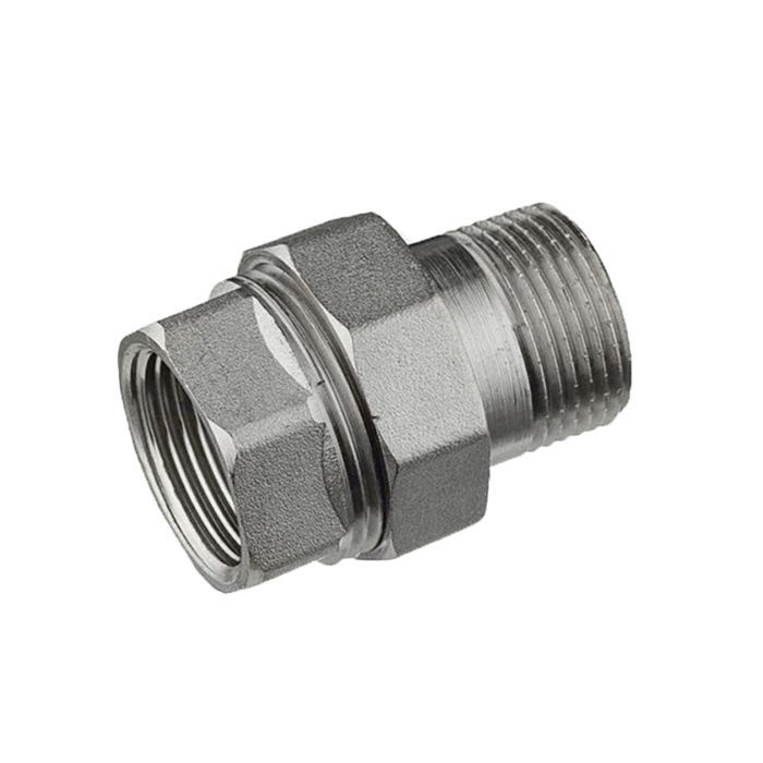 Американка конусная нержавеющая (AISI304) 3/8", ВР/НР TL3/8UFMC TITAN LOCK