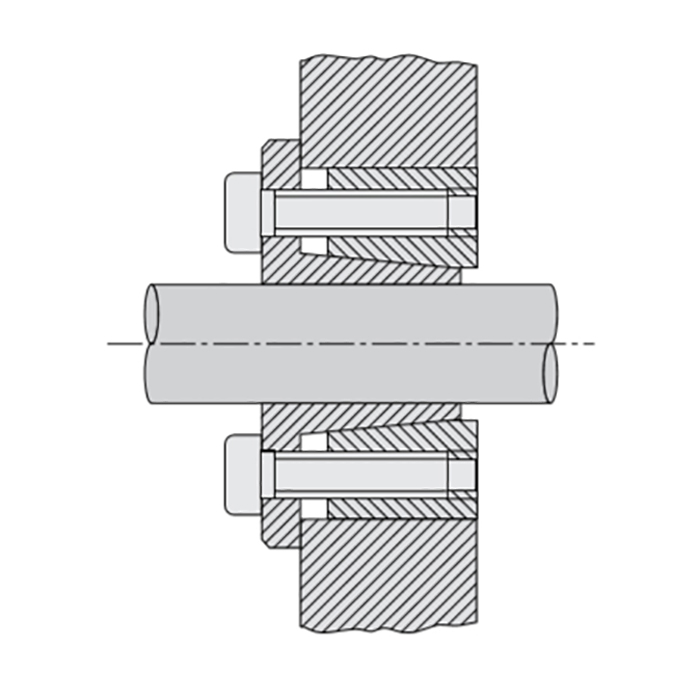 Зажимная втулка KLBB233 (PHF FX52-33x65) ISKRA