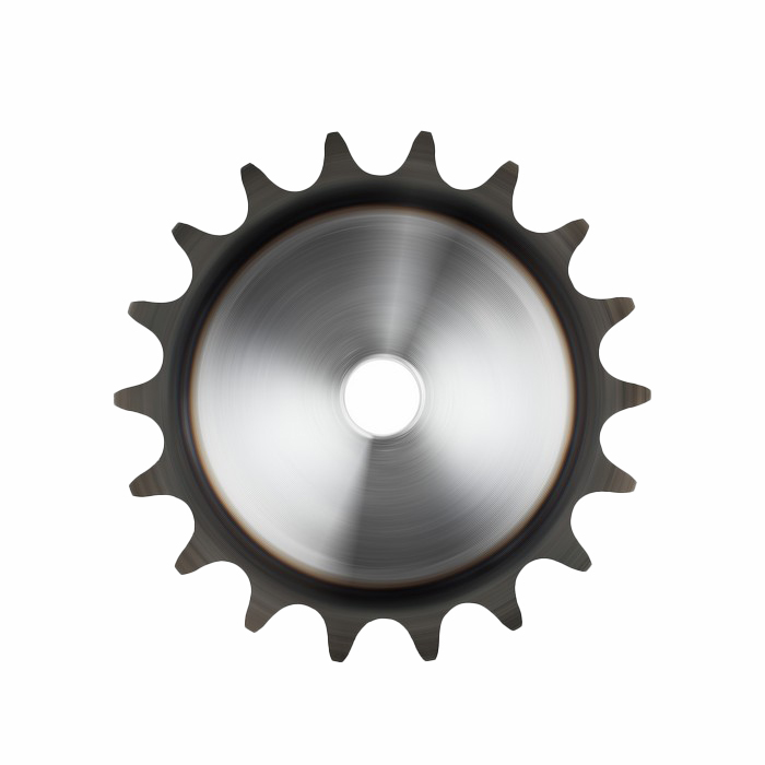 Звездочка под расточку со ступицей с калеными зубьями для цепи: 08B-1, Z=25, 1/2" x 5/16" PS09T25 (PHS08B-1BH25) ISKRA