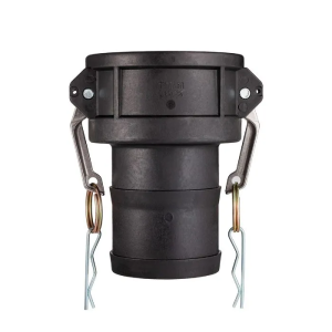 Камлок полипропиленовый тип С, розетка с хвостовиком 4", TL400CPP TITAN LOCK