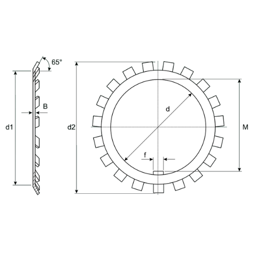 Кольцо MB6 ISKRA