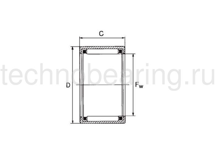 Подшипник BK1414RS NBS