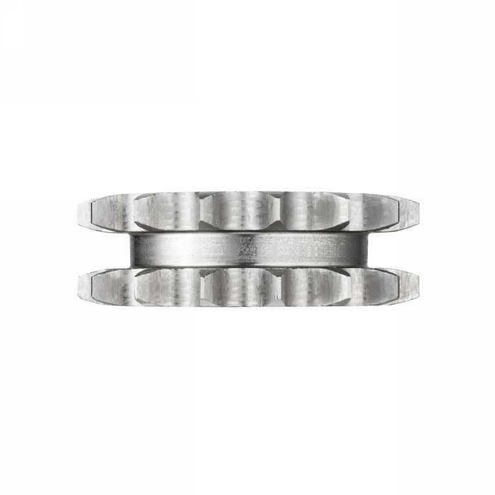Звездочка двойная для однорядных цепей: 08B-1,Z=12,1/2"x5/16"DS09012(PHS08B-1DSA12) ISKRA