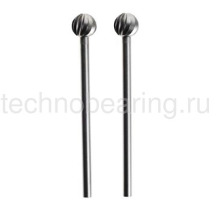 Вольфрам – ванадиевые фрезы, 2  поз., сфера, 6 мм 28725 Proxxon