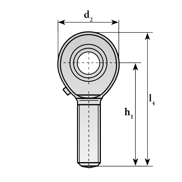 Шарнирный наконечник TSML6 (POS6L) TECHNIX