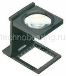 Складное увеличительное стекло (лупа) с одной линзой 7x Peak