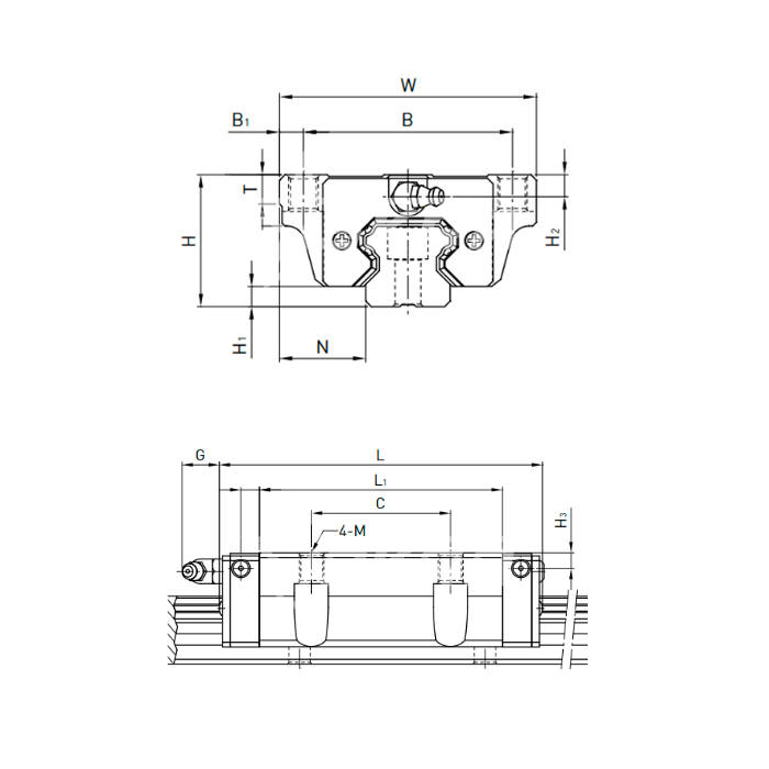 Каретка HGW65CCZAH ISKRA