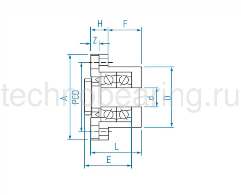 Опора ШВП FK20 TECHNIX