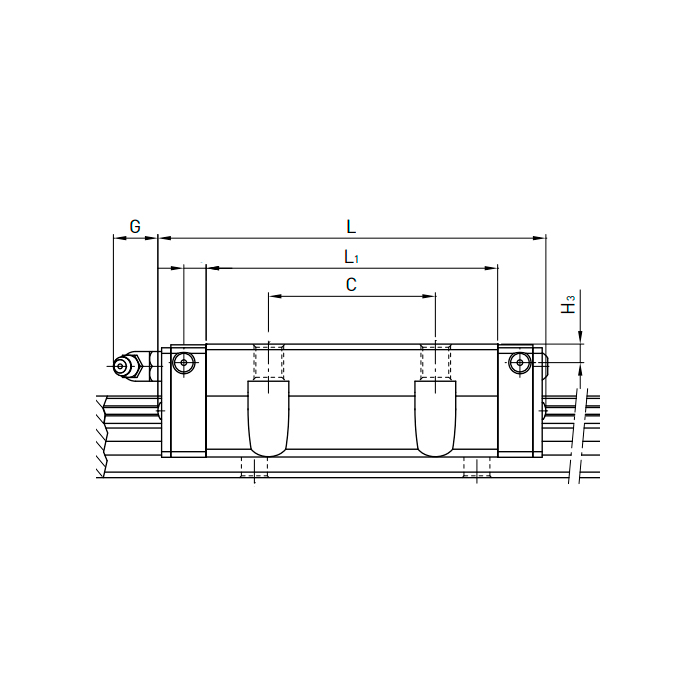 Каретка HGW35HCZAH ISKRA