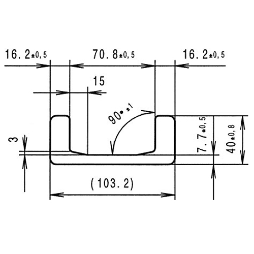 Направляющая Standard 1 NbV Winkel