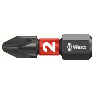 Насадка Импактор Phillips PH2 (шт) 851/ 1 IMP DC PH2*25MM WERA