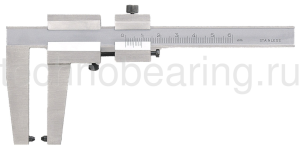 Штангенциркуль нониусный для тормозных дисков 0.01 мм, 0 - 800 мм Filetta
