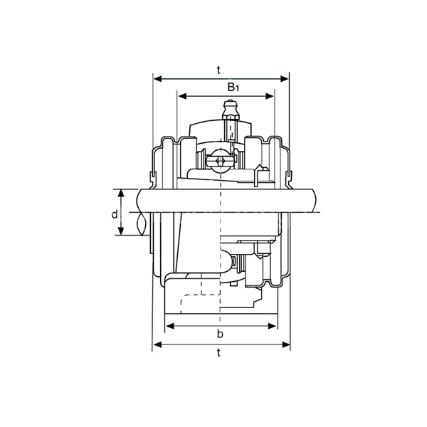 Подшипниковый узел UKP210 FKD