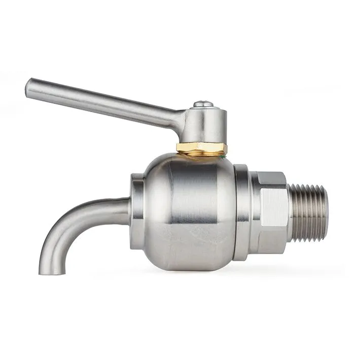 Пробоотборный кран нерж. 316, DN8, TLSC8SS TITAN LOCK