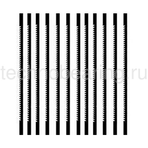 Пилки „Super-Cut“. Очень мелкий зуб (No. 1: 50 зубьев на 25 мм), 130 x 0,6 x 0,3 mm 12 шт. 28114 Proxxon