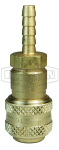 1/2in БРС серия D, розетка, резьба NPT (латунь) 4DS4-B DIXON