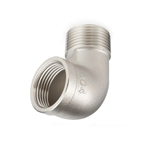 Отвод 90° нержавеющий (уголок) НР/ВР, 4" AISI304 TL400ELMF TITAN LOCK 