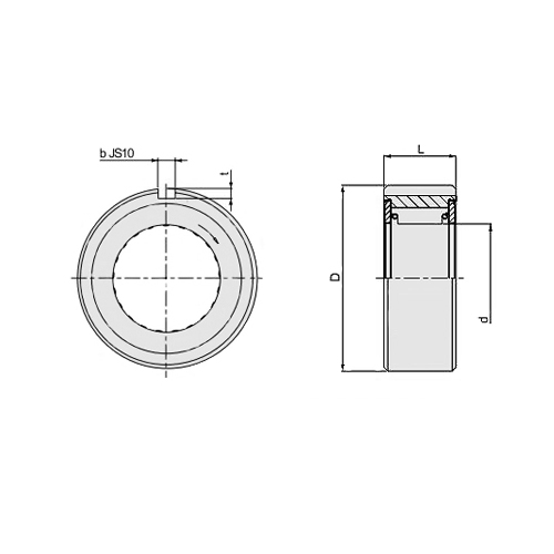 Обгонная муфта CB210 (S210) ISKRA