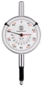 Часовой прецизионный влагонепроницаемый индикатор IP54 ROCH 10 мм, 0.01 мм, d58 мм 0141760624 Tesa