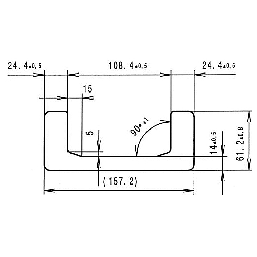 Направляющая Standard 4 NbV Winkel