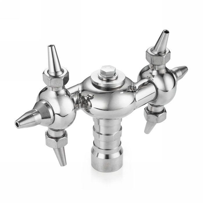 Моющая головка струйная ротационная (S-образная), DN50, нерж.304, TL50WHRS TITAN LOCK