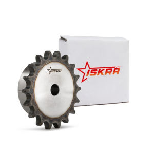 Звездочка под расточку со ступицей с калеными зубьями для цепи: 08B-1, Z=10, 1/2" x 5/16" PS09T10 (PHS08B-1BH10) ISKRA