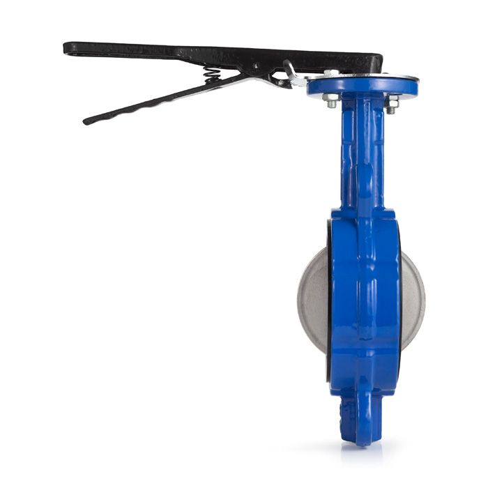 Затвор дисковый (бабочка) межфланцевый чугунный, диск нерж. 304, упл. EPDM, DN125 TL125FBVS-EP TITAN LOCK