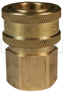 1/2in БРС серия E, розетка, резьба NPT (латунь) 4EF4-B DIXON